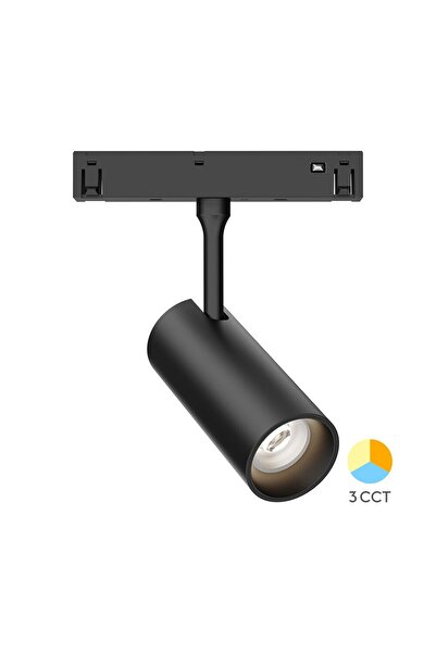 Braytron SPOT LED PE SINA MAGNET 10W 810lm 24gr. 3ÎN 1 NEGRU