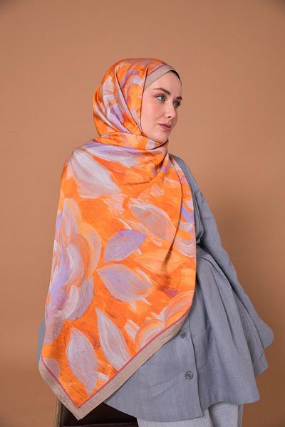 Mahal Silkhome Rose Pattern Mayda Shawl