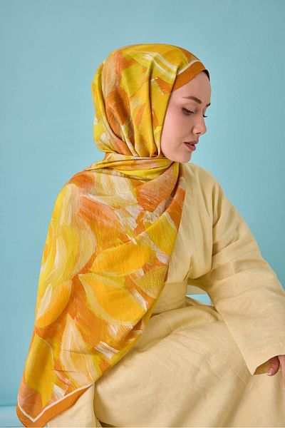 Mahal Silkhome Rose Pattern Mayda Shawl