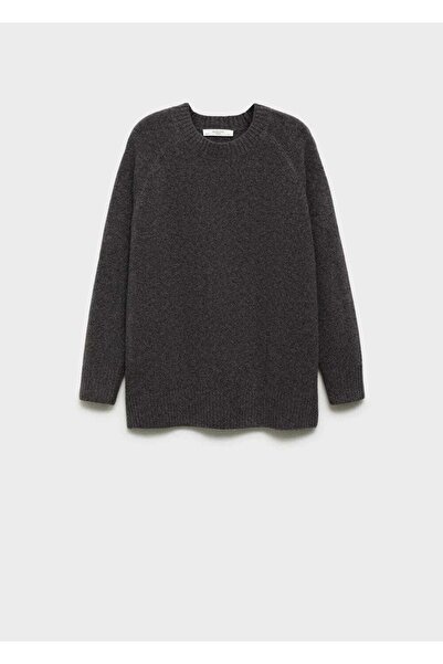 MANGO Woman Yuvarlak yaka triko kazak