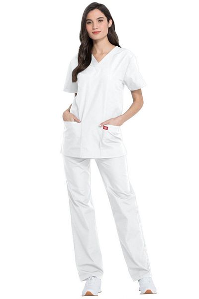 Dickies Medical Costum Medical Unisex EDS - Alb | Dickies Marime Uniforma: XXS