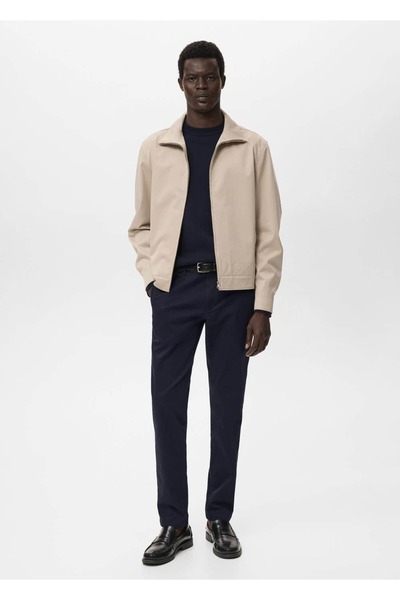 MANGO Man Dar kesim serj chino pantolon