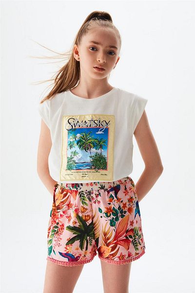 SWATSKY Girl Patterned Shorts