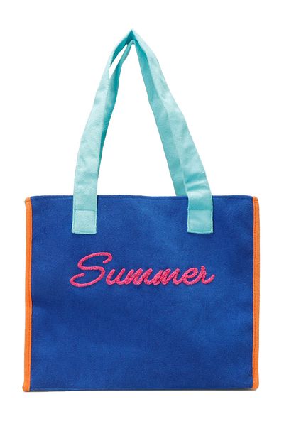 Butigo Γυναικεία τσάντα παραλίας TOWEL SUMMER PLJ 5FX Saks