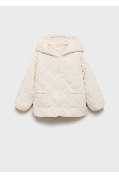 MANGO Baby Kapüşonlu kapitone anorak