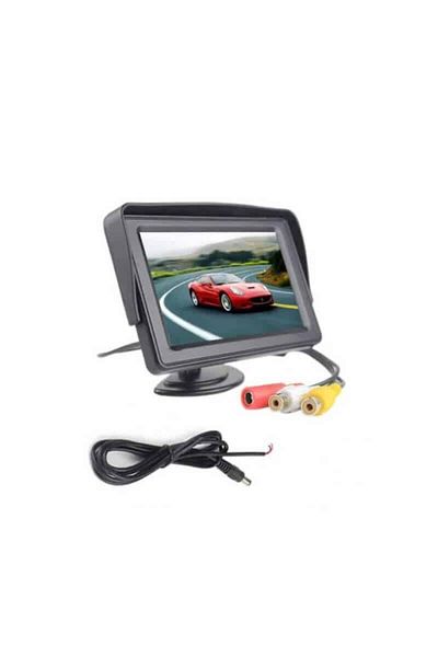 BGRJ Automotive Afișaj, monitor auto cu suport, LCD 4,3"