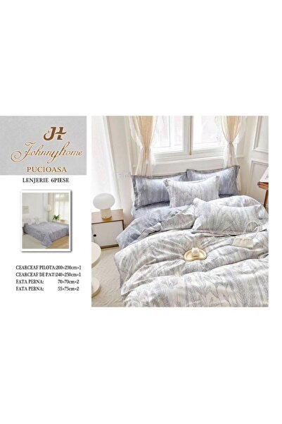 OEM Double bedding set, meadow flowers print, 2 persons, 240x250cm, finet, multicolor