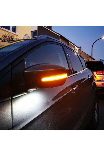 BGRJ Automotive Set de 2 semnalizatoare oglindă dinamică Ford Fiesta, B-Max