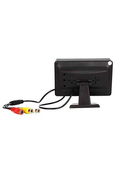 BGRJ Automotive Afișaj, monitor auto cu suport, LCD 4,3"