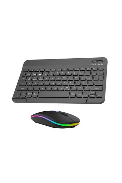 OEM Set Tastatură și Mouse Wireless – 2.4GHz, Design Ergonomic, Conectare USB, Baterii Incluse, Negr
