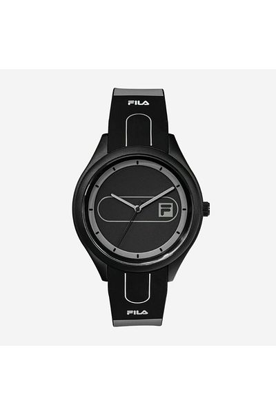 Fila Adult Unisex Analog Watch, Black 38-321-002, 44 mm
