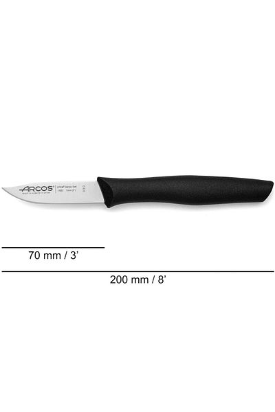 ARCOSS Nóż do obierania warzyw owoców obierak NOVA dł. 70/182 mm