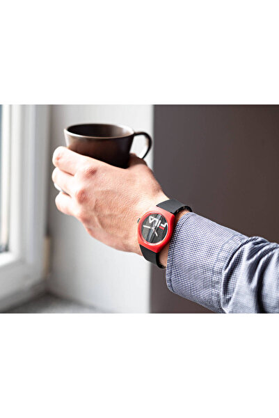 Fila Adult Unisex Analog Watch, Black 38-319-002, 38 mm