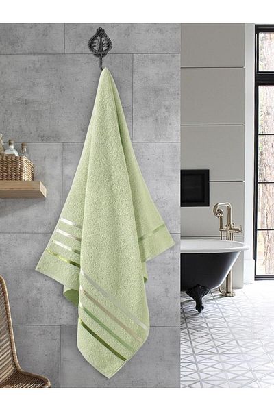 Karna Home Σετ μπαλέτου 4 βαμβακερών πετσετών Ευρεία επιλογή χρωμάτων 70x140