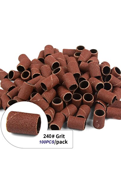 Choice1 NSB240Grit-100pcs 100 Pieces 80/120/180/240 Grit Nail Sanding Bands Professional Nail Manicure Great