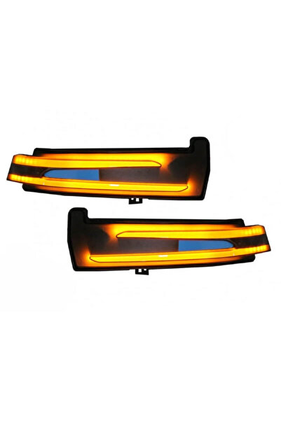 BGRJ Automotive Set de 2 semnalizatoare oglindă dinamică Mercedes W204, W212,...