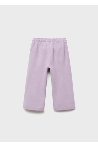 MANGO Baby İpli pamuklu jogger pantolon