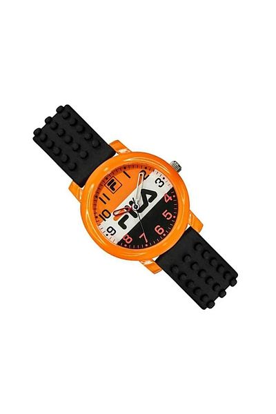 Fila Kids Unisex Analog Watch, Black 38-203-005, 26–30 mm