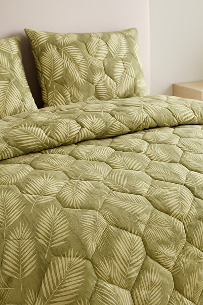 Mislina Home Mauritius Double Quilted Filled Pique 4 Season Honeycomb Dsn | Pillow Case Gift | 200X230Cm