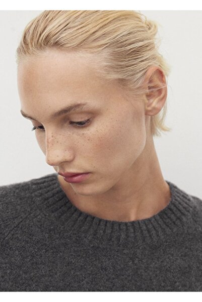 MANGO Woman Yuvarlak yaka triko kazak