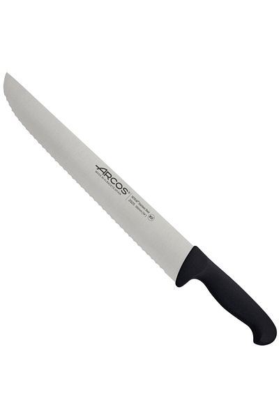 ARCOSS Cuțit de măcelar zimțat seria 2900, lungime 350/492 mm