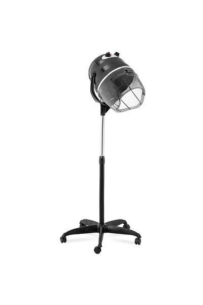 Physa Uscător de păr cu cască de stat pe roți, 1100 W, negru