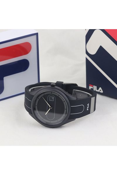 Fila Adult Unisex Analog Watch, Black 38-321-002, 44 mm