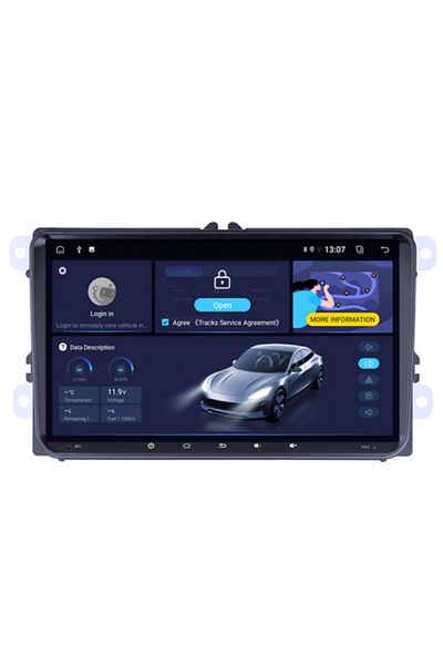navi-it Navigatie dedicata Seat/Skoda, Full Touch, 4GB RAM 32GB ROM, Octacore, Android 14, Display QLED 9",