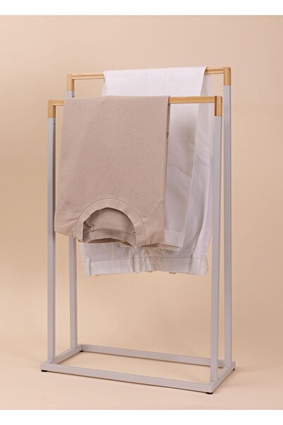The Mia Metal Towel Rack Gray Glv0764