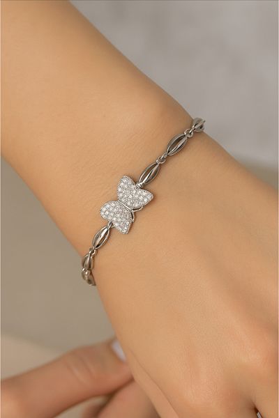 G Sport POLO Steel Butterfly Motif Detailed Bracelet