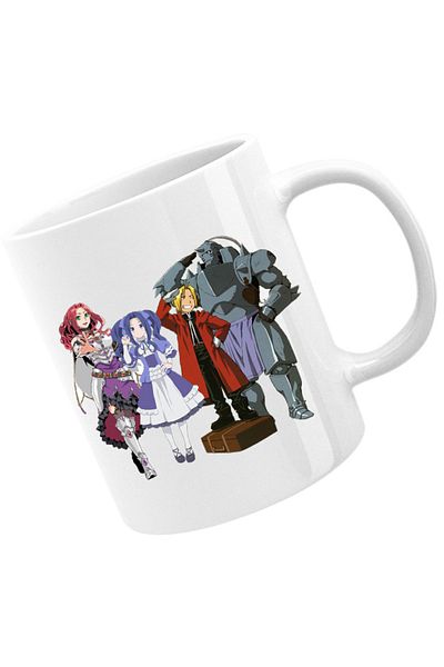 OEM Cana Rising of the Shield Hero Malty Melty Sisters Elric Brothers Full Metal, alba, 330 ml