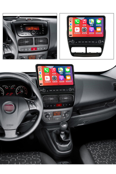 navi-it Navigatie dedicata Fiat Doblo 2015 cu butoane rotative model 2024, 4 GB RAM 64 ROM, Quadcore, Androi