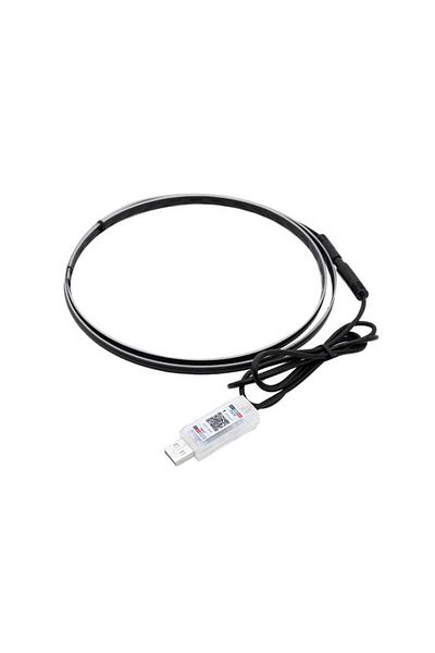 BGRJ Automotive Symphony acrylic strip 110cm, rainbow car ambient light, USB power supply