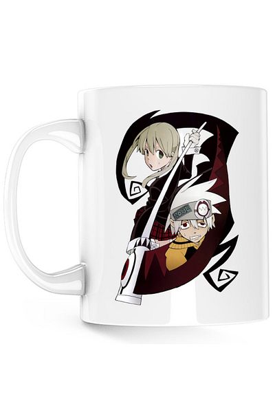 OEM Cana Soul Eater Soul Maka Scythe Anime Manga, alba, 330 ml