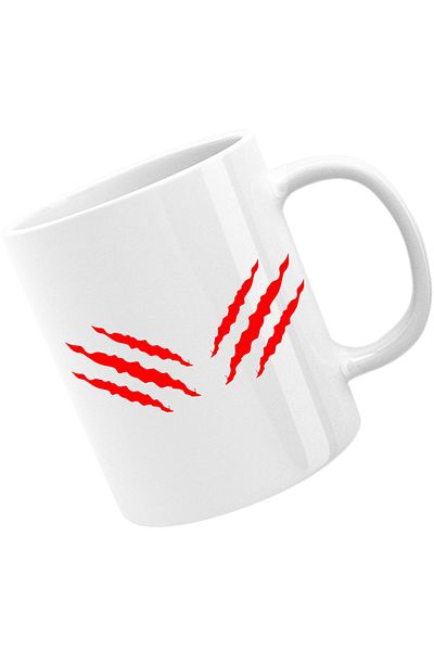 OEM Predator Gaming Logo Alien Claws Clan Vision Mug, white, 330 ml