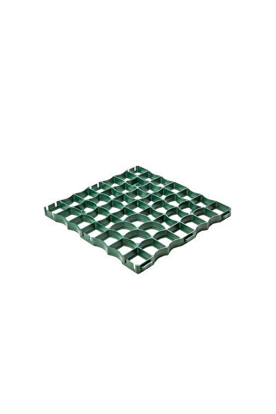 PROCART Grilă de parcare 50x50x3 cm, pavaj ecologic P3, 180 tone/mp, grosime 3 mm, verde