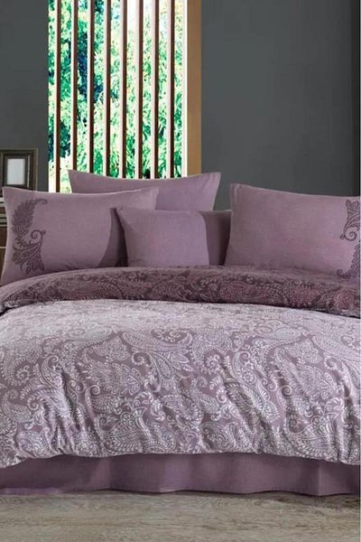 Hobby Leona Double Ranforce Duvet Cover Set Powder