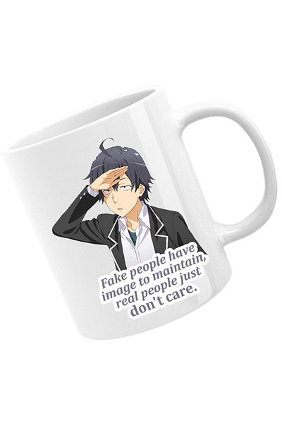 OEM Cana OreGairu Hikigaya Hachiman Fake Otaku, alba, 330 ml