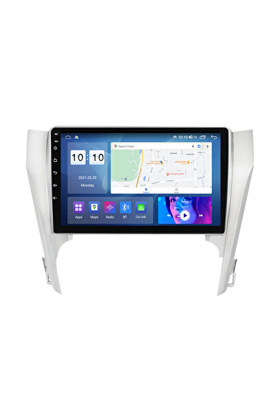 navi-it Navigatie dedicata Toyota Camry 2011-2014, USB&Butoane fizice frontale, Android 13, Wireless Carplay