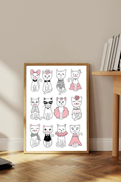 Dekorsiahome Pictură decorativă dintr-o singură bucată cu cadru din lemn TK0691