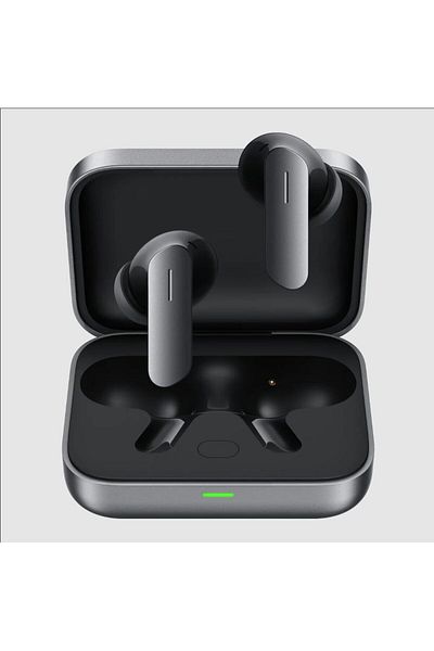 realme سماعات Buds Air 7 52dB ANC Hi-Res LHDC 5.0 12.4mm Deep Bass Driver - رمادي داكن