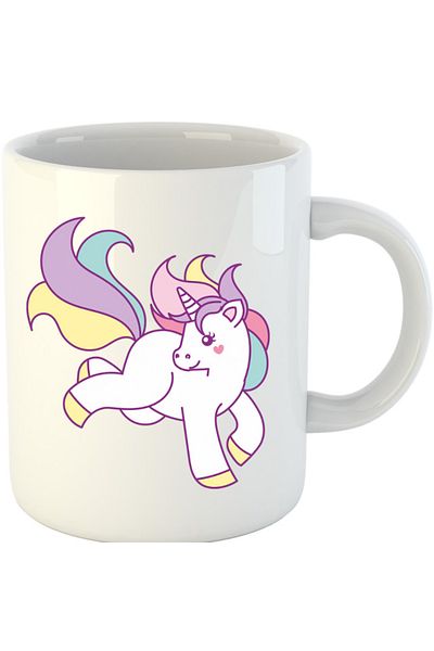 OEM Cana Unicorn Squad Happy Beautiful Rainbow, alba, 330 ml