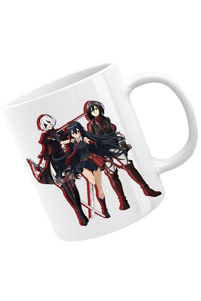 OEM Cana Akame ga Kill Nier Automata Mikasa Attack on Titan Sword Users, alba, 330 ml