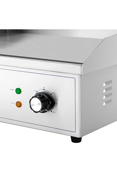 Royal Catering Grill elektryczny płyta grillowa gładka 530 x 350 mm 3000 W