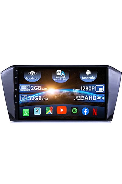 navi-it Navigatie dedicata VW Passat B8 2015-2018, 2GB RAM 32GB ROM, Quad Core, Display 10.1" IPS Full HD, C