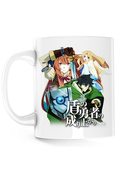 OEM Cana Rising of the Shield Hero Naofumi Raphtalia Filo Drama Fantasy, alba, 330 ml