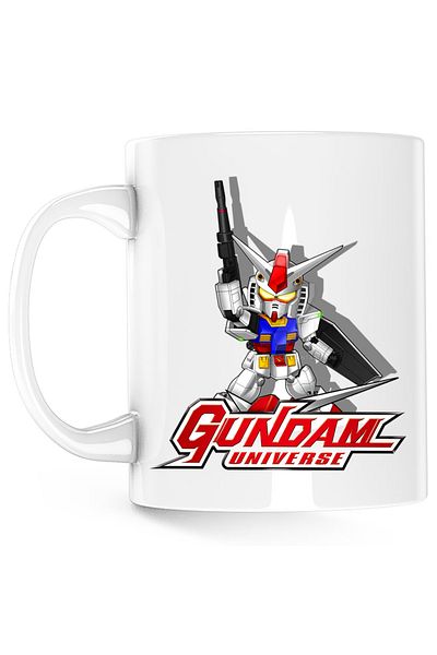 OEM Cana Gundam Universe Chibi weapon, alba, 330 ml