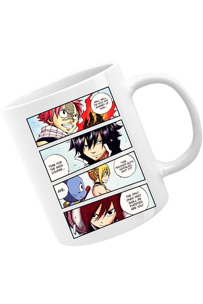 OEM Cana Fairy Tail Manga Best Otaku Panel, alba, 330 ml