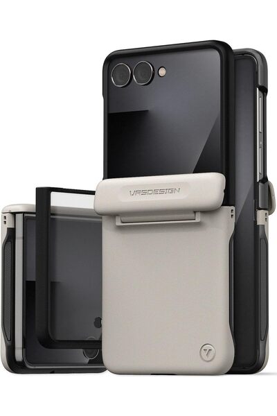 VRS Design جراب Terra Guard Modern لهاتف Samsung Galaxy Z Flip 7 مزود بواقي ش...