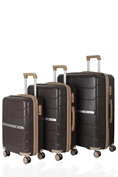 MÇS Üçlü Polipropilen Valiz Seti V366